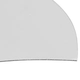 Round Mirror Wall Sticker DIY Wall Decal for Home Living Room TV Background Bedroom DecorSilver