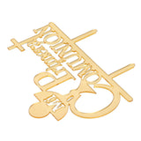 Acrylic Cake Topper Insert Sticks for Wedding Valentine Anniversaries Cake Decoration