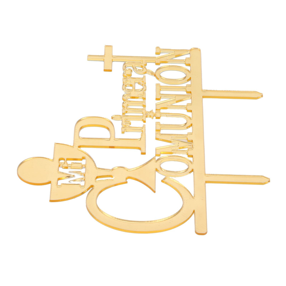 Acrylic Cake Topper Insert Sticks for Wedding Valentine Anniversaries Cake Decoration