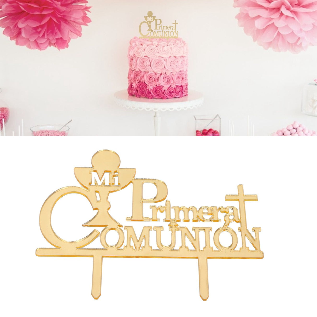 Acrylic Cake Topper Insert Sticks for Wedding Valentine Anniversaries Cake Decoration