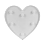 Distinctive Heart Shaped Night Light LED Decorative Lamp for Proposal Festival Party
