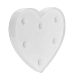 Distinctive Heart Shaped Night Light LED Decorative Lamp for Proposal Festival Party - Side View