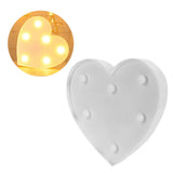 Distinctive Heart Shaped Night Light LED Decorative Lamp for Proposal Festival Party - Extra Image