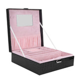 Jewelry Box Earrings Jewelry Display Case Bracelet Watch Organizer Wedding Gifts