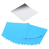 Mirror Wall Sticker DIY Square SelfAdhesive Decals for Home Bathroom Bedroom Silver - Extra Image