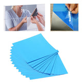 Mirror Wall Sticker DIY Square SelfAdhesive Decals for Home Bathroom Bedroom Silver - Extra Image