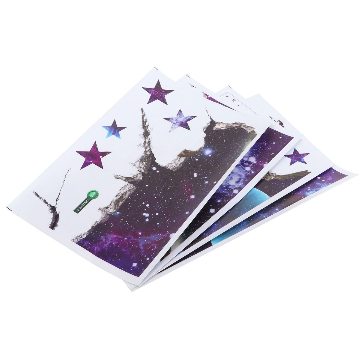 DIY Wall Sticker 3‑Dimensional Star Universe Decals Living Room Bedroom Decoration