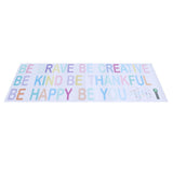 Wall Sticker Colorful English Alphabet Decal Bedroom Living Room Background Decoration
