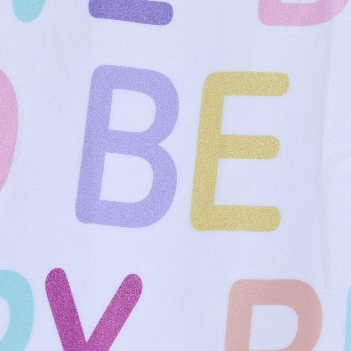 Wall Sticker Colorful English Alphabet Decal Bedroom Living Room Background Decoration