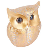 Owl Statue Figurine Nordic Resin Animal Sculpture Ornament Craft Home Desktop Decoration