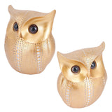 Owl Statue Figurine Nordic Resin Animal Sculpture Ornament Craft Home Desktop Decoration