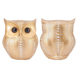 Owl Statue Figurine Nordic Resin Animal Sculpture Ornament Craft Home Desktop Decoration - Extra Image