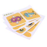 Innovative Stickers Number Jumping Grid Ground Decals for Home Nursery Kindergarten