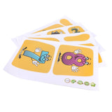 Innovative Stickers Number Jumping Grid Ground Decals for Home Nursery Kindergarten - Low Angle