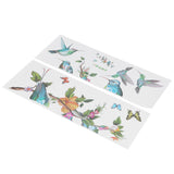 Colorful Butterflies Birds Tree Branch Pattern Wall Sticker Self Adhesive Wallpaper Room Decor