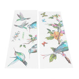 Colorful Butterflies Birds Tree Branch Pattern Wall Sticker Self Adhesive Wallpaper Room Decor