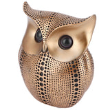 Owl Statue Figurine Ornament Innovative Resin Animal Sculpture Art Crafts Home Decoration