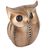 Owl Statue Figurine Ornament Innovative Resin Animal Sculpture Art Crafts Home Decoration