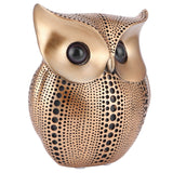 Owl Statue Figurine Ornament Innovative Resin Animal Sculpture Art Crafts Home Decoration - Extra Image