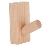 Originality Wall Hanging Hook Wooden Door Clothes Hat Hanger for Bedroom Bathroom