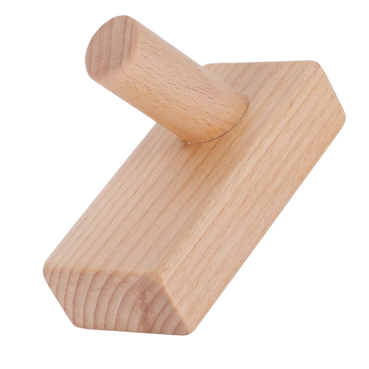 Originality Wall Hanging Hook Wooden Door Clothes Hat Hanger for Bedroom Bathroom