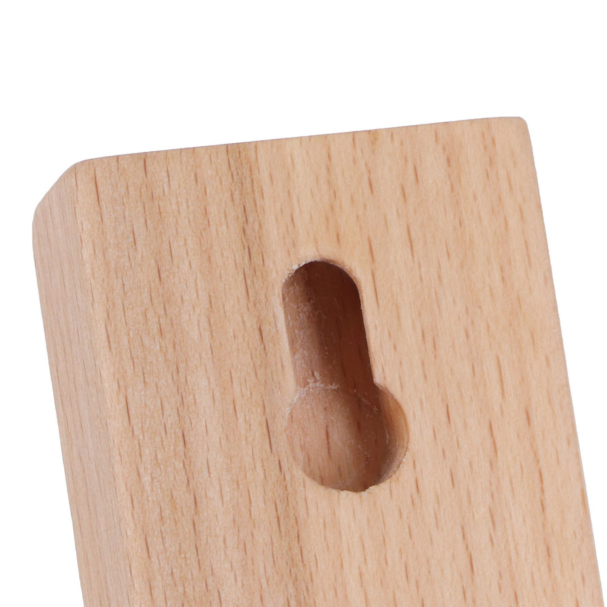 Originality Wall Hanging Hook Wooden Door Clothes Hat Hanger for Bedroom Bathroom