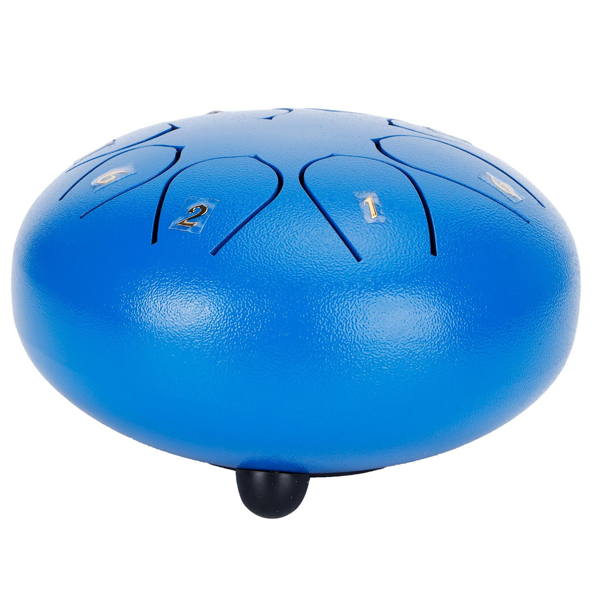 6in Tongue Drum 8‑Tones Ethereal Hand Pan Drums with Drumstick Percussion InstrumentBlue