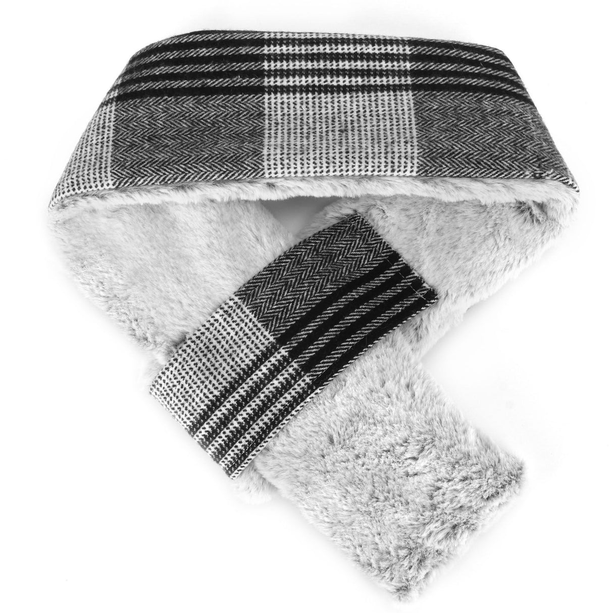 Electric Heated Scarf USB Smart Neckerchief Washable Warm Neck Gaiter for Men WomenBlack Free Size