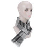 Electric Heated Scarf USB Smart Neckerchief Washable Warm Neck Gaiter for Men WomenBlack Free Size