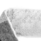 Electric Heated Scarf USB Smart Neckerchief Washable Warm Neck Gaiter for Men WomenBlack Free Size