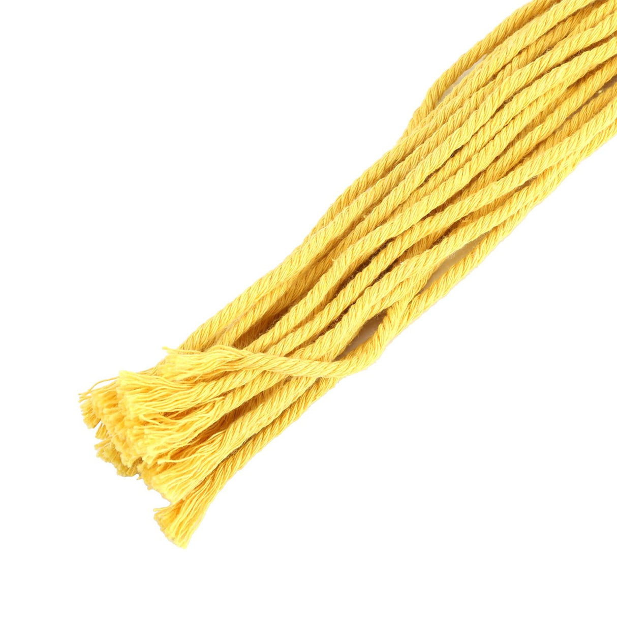 Wine Bottle Holder Bohemian Style Hand Knitting Cotton Rope Bottles Storage Hanging BagYellow