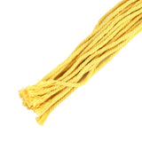 Wine Bottle Holder Bohemian Style Hand Knitting Cotton Rope Bottles Storage Hanging BagYellow