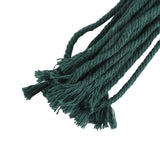 Wine Bottle Holder Bohemian Style Hand Knitting Cotton Rope Bottles Storage Hanging BagDark Green