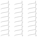 30pcs Supermarket Hook Iron Grid Shelf Hook Jewelry Display Shelf Hook 3.5mm Thickness15cm / 5.9in Long