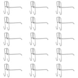 30pcs Supermarket Hook Iron Grid Shelf Hook Jewelry Display Shelf Hook 3.5mm Thickness15cm / 5.9in Long