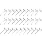 30pcs Supermarket Hook Iron Grid Shelf Hook Jewelry Display Shelf Hook 3.5mm Thickness15cm / 5.9in Long
