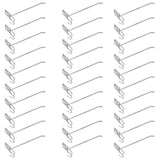 30pcs Supermarket Hook Iron Grid Shelf Hook Jewelry Display Shelf Hook 3.5mm Thickness20cm / 7.9in Long