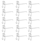 30pcs Supermarket Hook Iron Grid Shelf Hook Jewelry Display Shelf Hook 3.5mm Thickness20cm / 7.9in Long - 45-Degree Angle