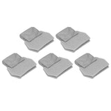 Window Groove Cleaning Brush Detachable Window Track Door Corner Household Cleaning ToolGray