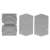 Window Groove Cleaning Brush Detachable Window Track Door Corner Household Cleaning ToolGray - Extra Image