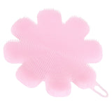 Multifunction Silicone Dish Washing Brush Bowl Pot Pan Wash Cleaning Brush Heat Resistant Mat - Rear View