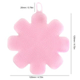 Multifunction Silicone Dish Washing Brush Bowl Pot Pan Wash Cleaning Brush Heat Resistant Mat