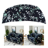 Elastic Sofa Cover Soft Polyester Fiber Slipcover Protector Furniture Accessories2 Seater - Extra Image