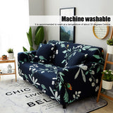 Elastic Sofa Cover Soft Polyester Fiber Slipcover Protector Furniture Accessories2 Seater