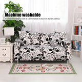 Soft Elastic Couch Slipcover Protector Sofa Cover for Home Living Room Bedroom Supplies1 Seater