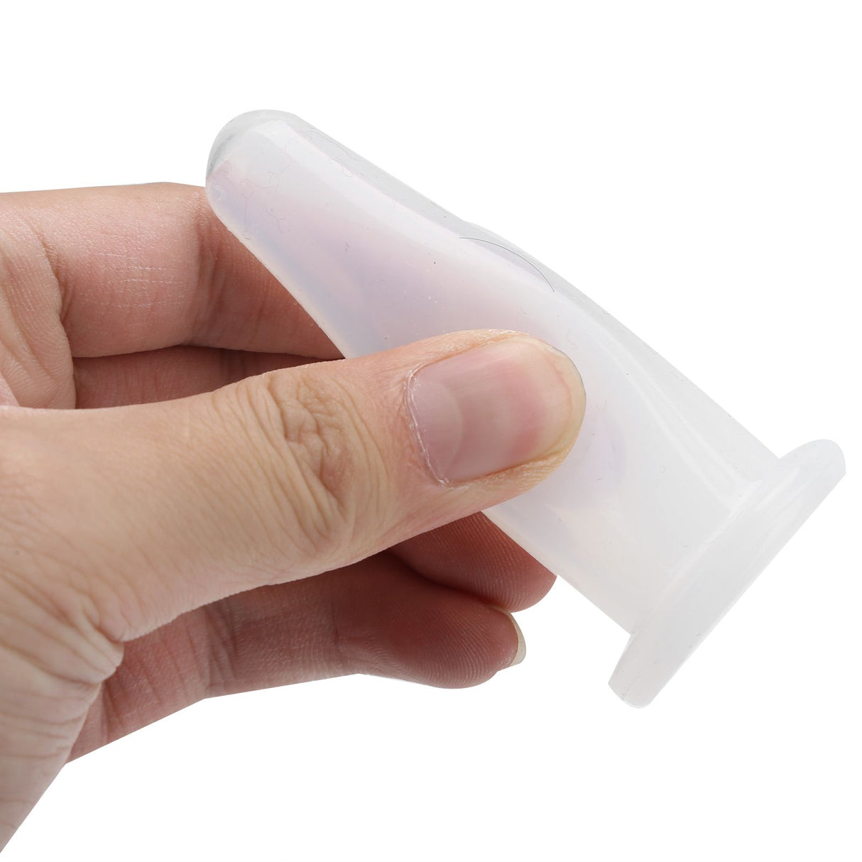 4Pcs Silicone Massage Cup Moisture Absorption Jar Face Cupping Cup Body Health CareWhite 2 Large 2 Small