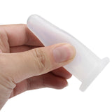 4Pcs Silicone Massage Cup Moisture Absorption Jar Face Cupping Cup Body Health CareWhite 2 Large 2 Small