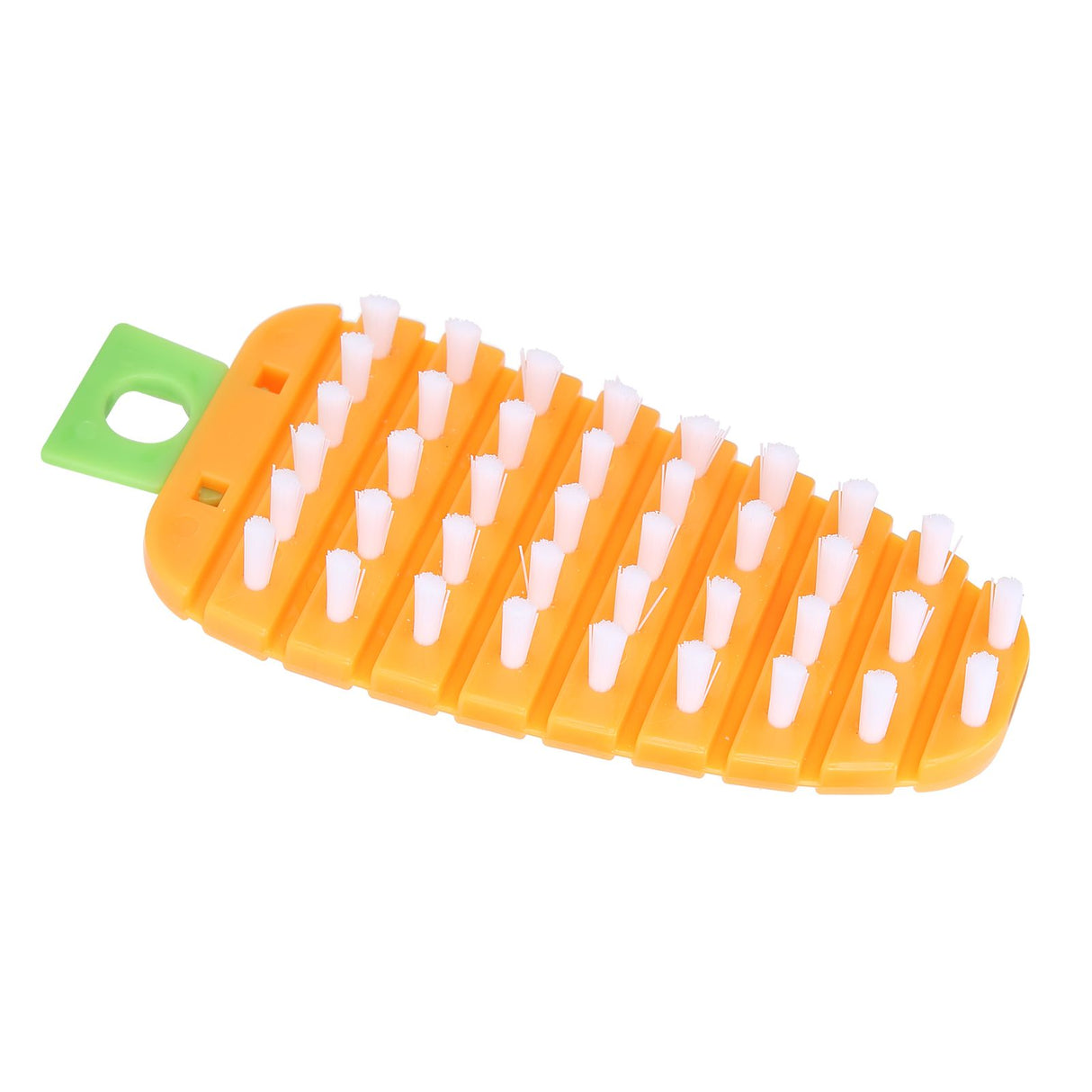 Carrot Shape Vegetable Brush Potato Scrubbing Brush Fruit Cleaner Kitchen ScrubberOrange