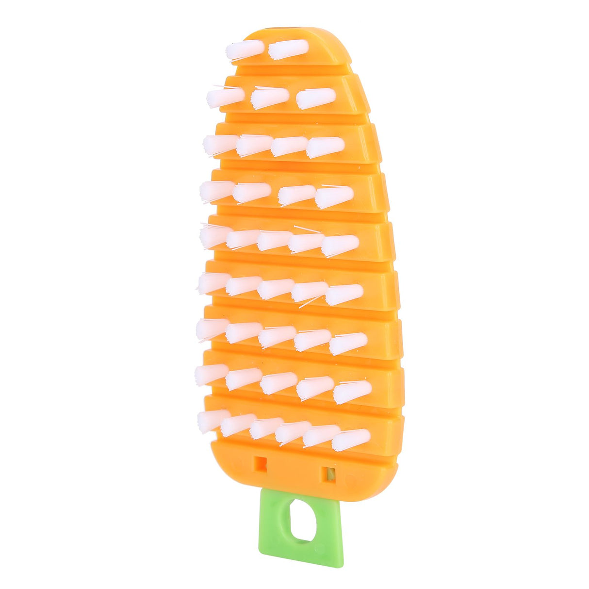 Carrot Shape Vegetable Brush Potato Scrubbing Brush Fruit Cleaner Kitchen ScrubberOrange