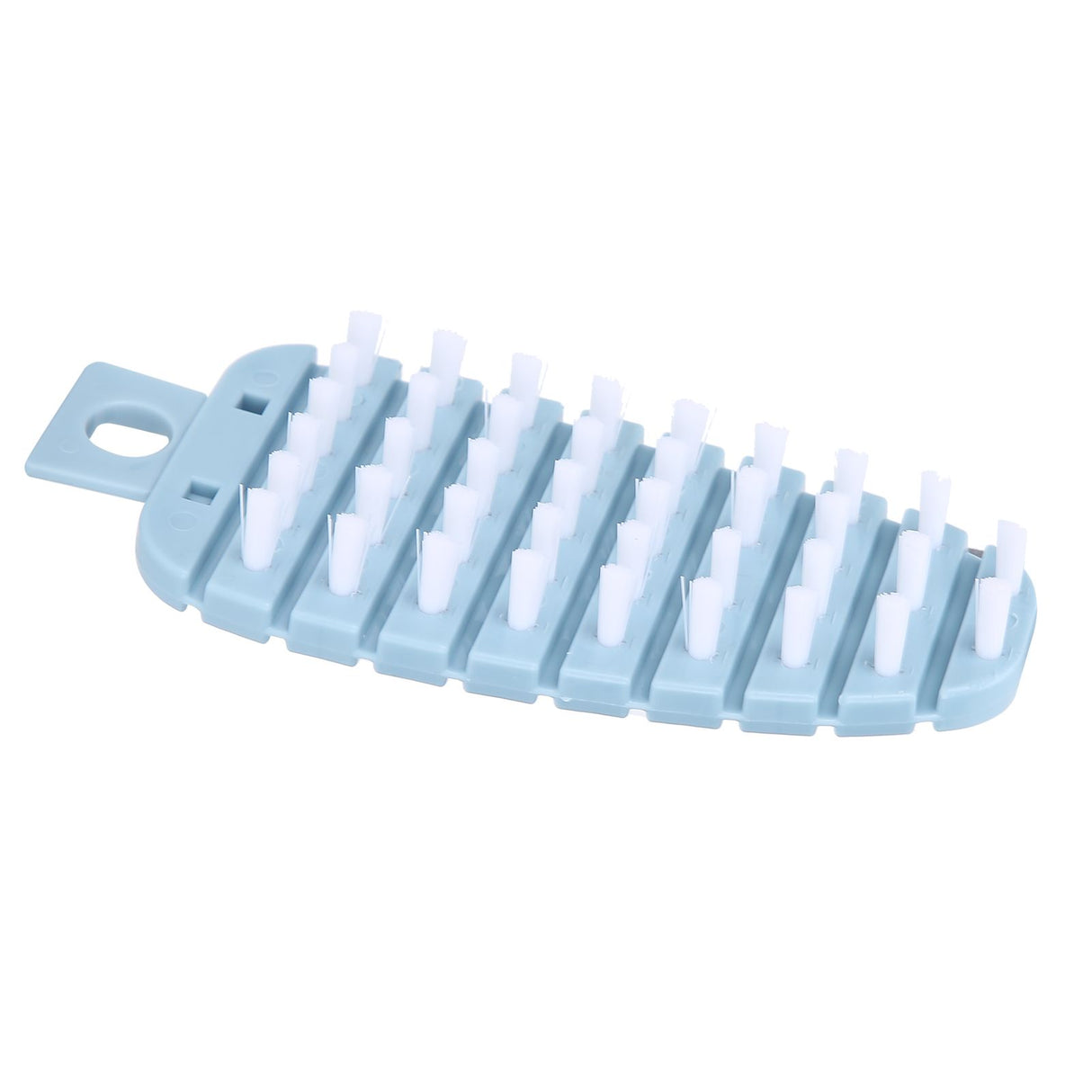 Carrot Shape Vegetable Brush Potato Scrubbing Brush Fruit Cleaner Kitchen ScrubberBlue